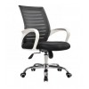 Кресло офисное  SitUp MIX 600 White chrome (сетка Black/ Black)*